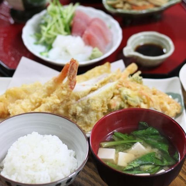 てぃーちなぁー×2　☆　天ぷら定食♪