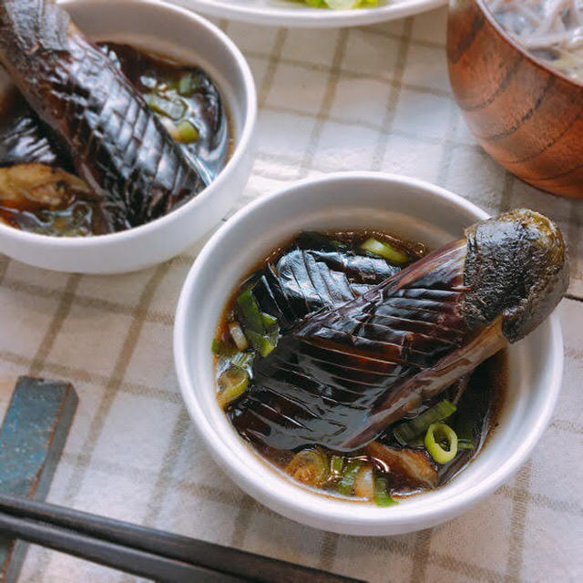めんつゆで簡単★茄子の揚げ浸し