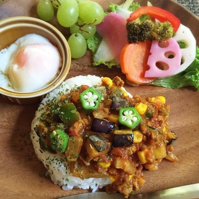 夏のドライカレー