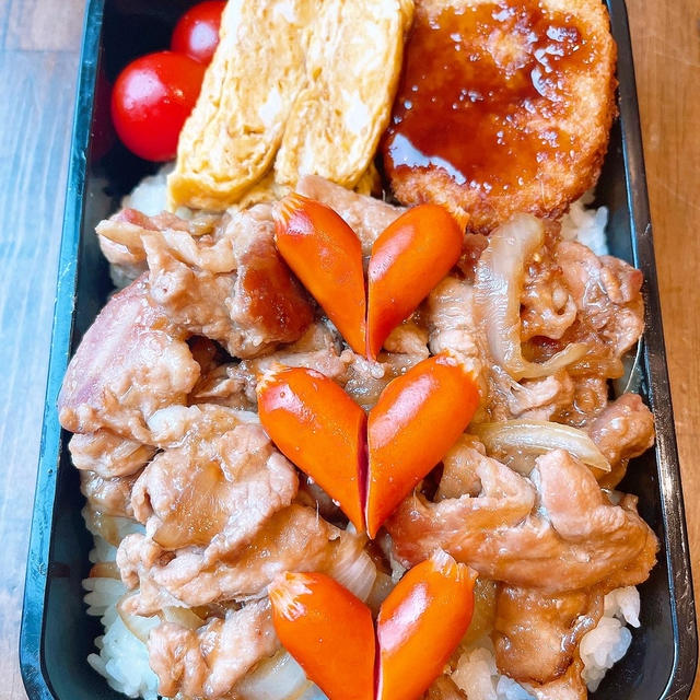 ラブ弁当です！！