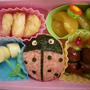 簡単★てんとう虫のデコおにぎり弁当♪
