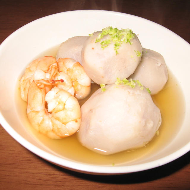 さといもとえびの含め煮