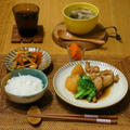 手羽元のさっぱり煮と沖縄風スープ