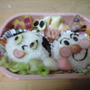 アンパンマンとぜんまいざむらいのコラボ弁当