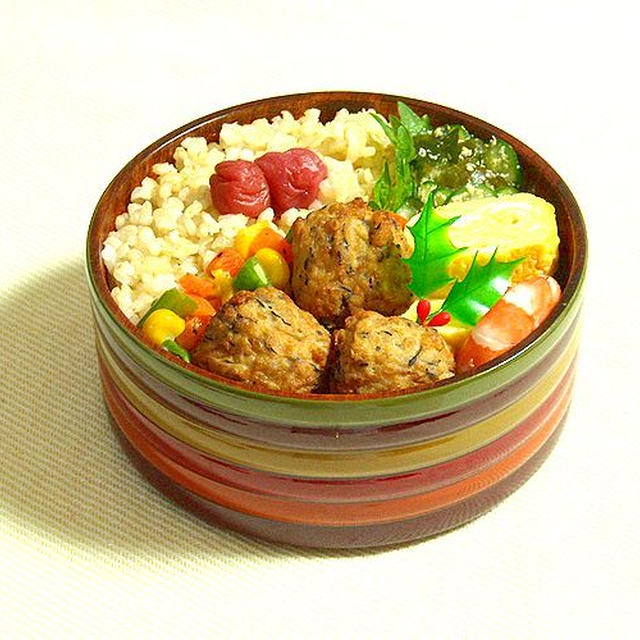 12/25(火)ひじき肉団子弁当