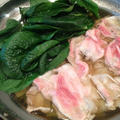 小松菜と豚肉でシンプル「常夜鍋」【モランボンプレミアム鍋】