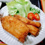 お魚売り場の店員さんおすすめ”いわしフライ”の晩ごはん