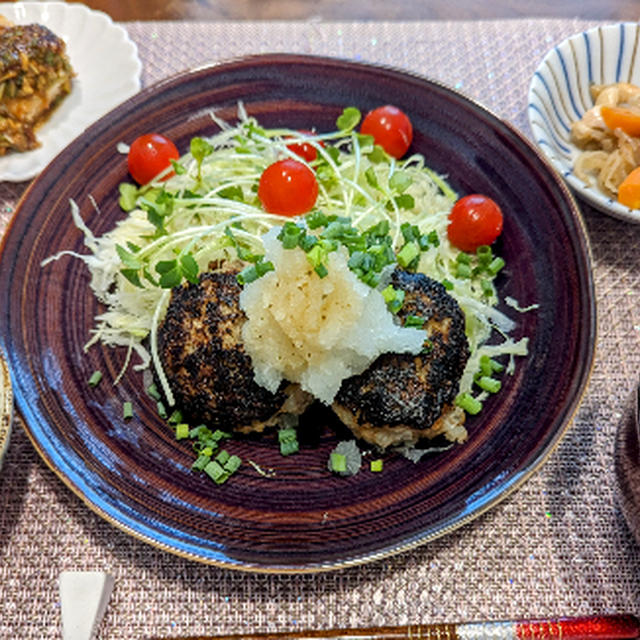 豆腐ハンバーグ 大根おろし添え
