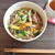 小松菜と舞茸の肉うどん