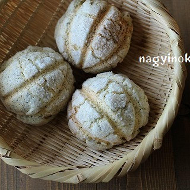 冬にメロンパンの収穫だ。