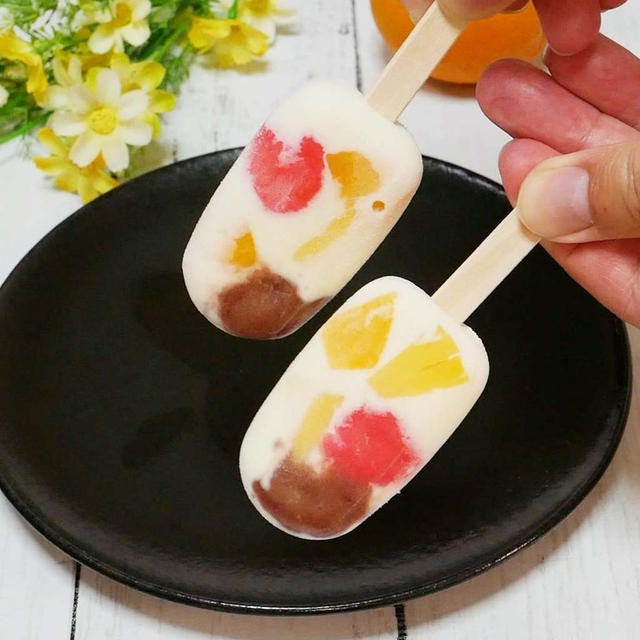 おうちで簡単！しろくま風アイス
