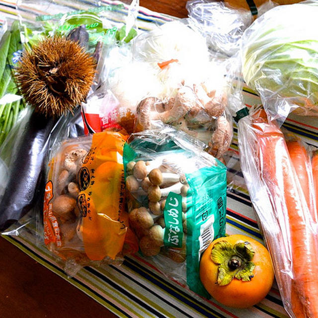 今週のやさい便は「倉敷きのこ園」！野菜がたっぷり届きました