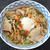 温玉載せ豚肉野菜のうどん