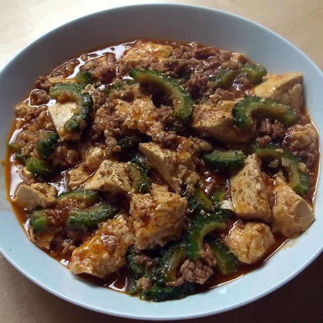 麻婆ゴーヤ豆腐