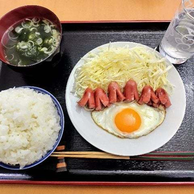 あの話題になった定食を作ってみた。