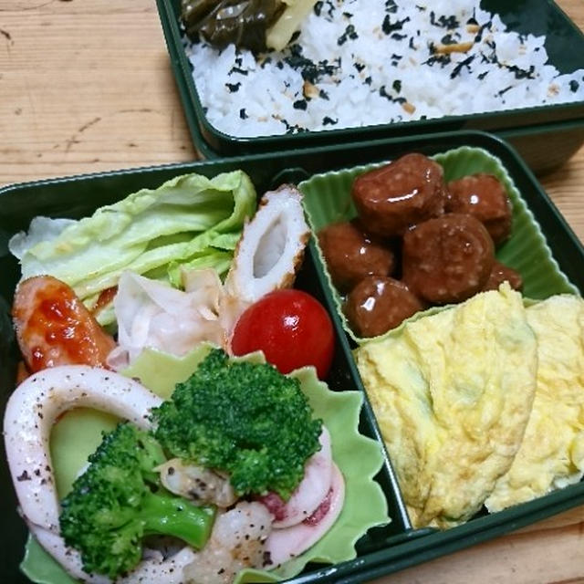 海鮮炒め弁当