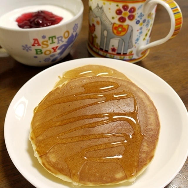 ホットケーキの朝