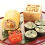 * 黄金恵方巻き＆文銭巻き♪