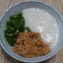納豆とろろの小鉢