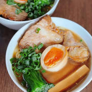 朝からラーメンが沁みる日♪