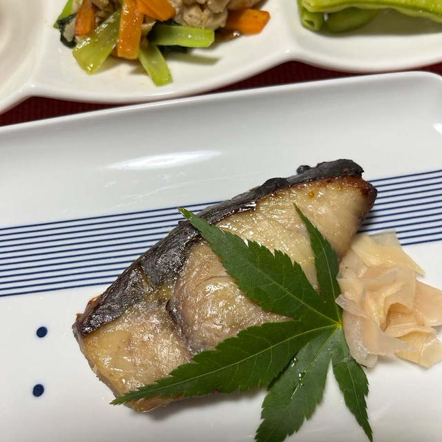 鰤の西京漬☆今日は宮津市にある成相寺へ
