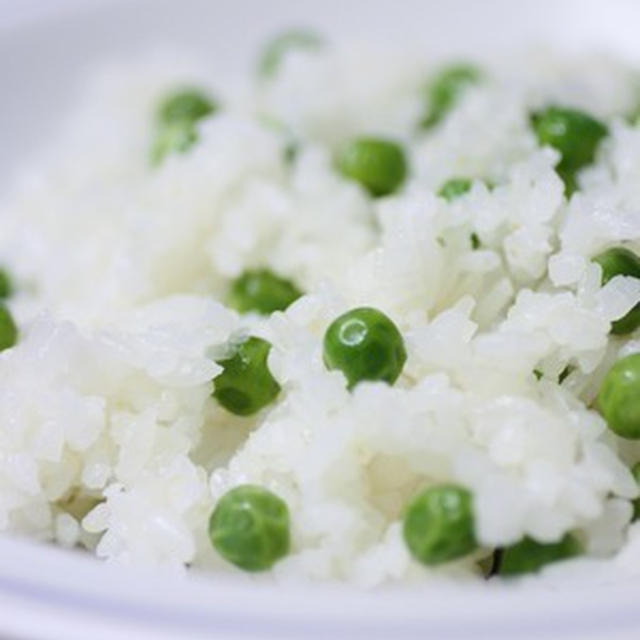 グリーンピースのご飯 他