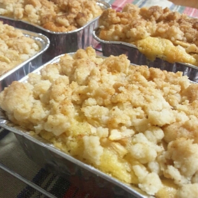 【母の味のアップルケーキ】