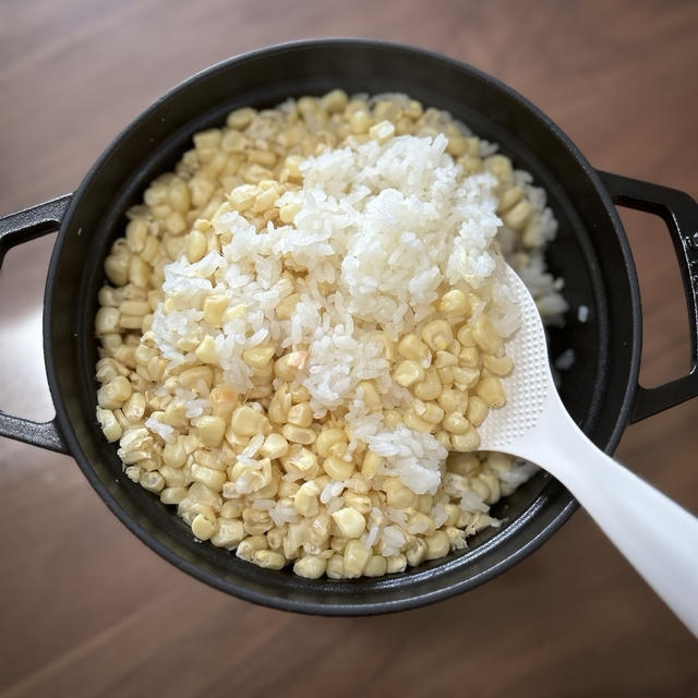 白とうもろこしご飯