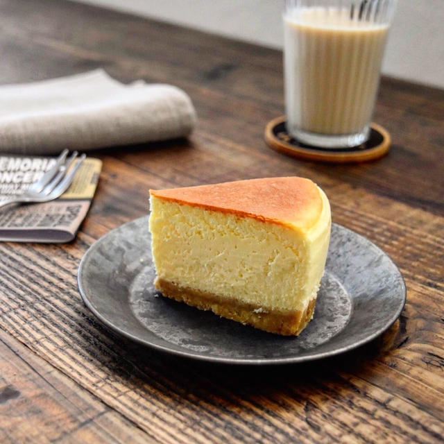 【レシピ】かぼちゃのベイクドチーズケーキ#cafe  Mukuのチーズケーキ