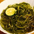 切り昆布の煮浸し　すだち風味