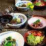 ◆自家製コチュジャンでカツオに菜の花がいっぱい♪