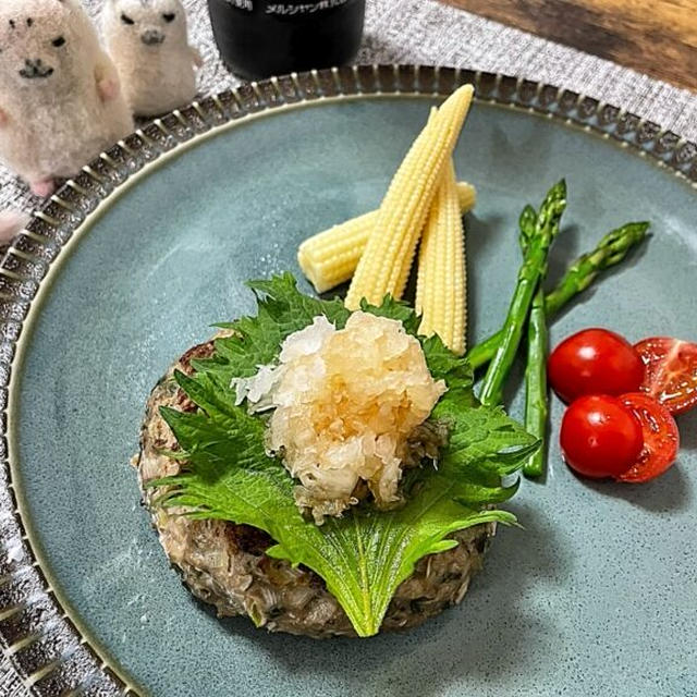 まるでお肉！鰺バーグを作ったよ