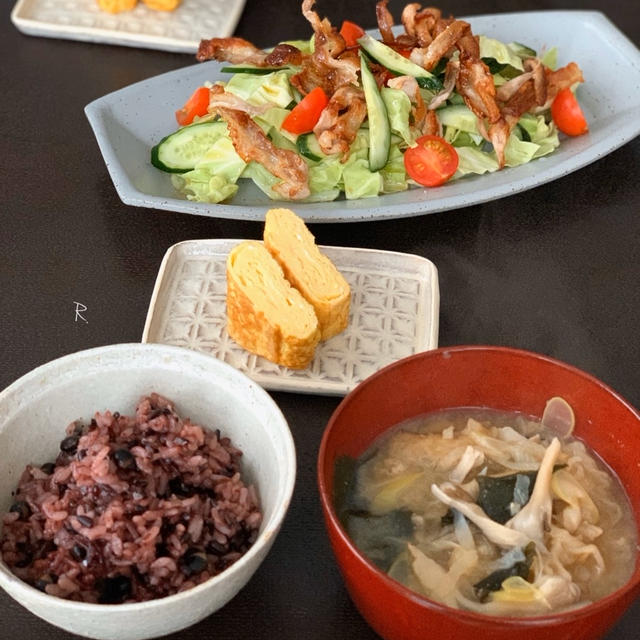 朝ごはんと家族の形と70の手習い