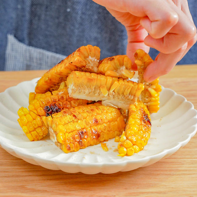 再現レシピ！屋台の焼きとうもろこし✨