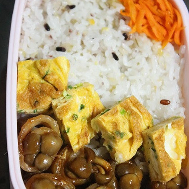 6月21日　　しめじの豚肉巻き焼き弁当