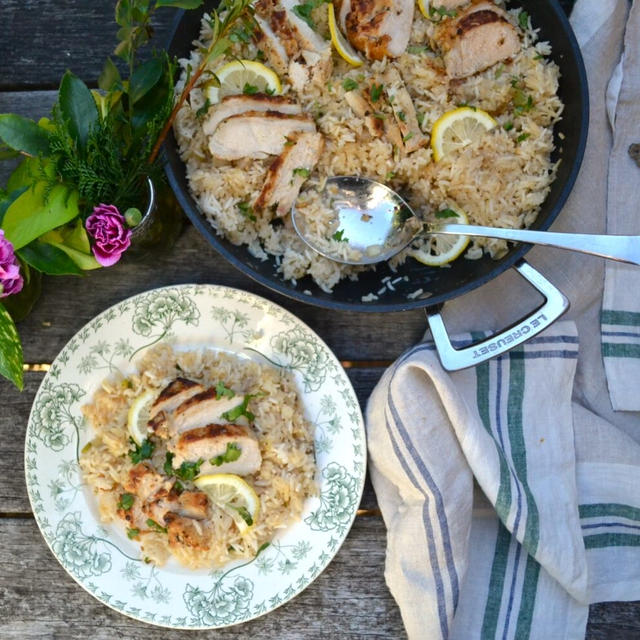 Greek Lemon Chicken ギリシア風レモンチキン