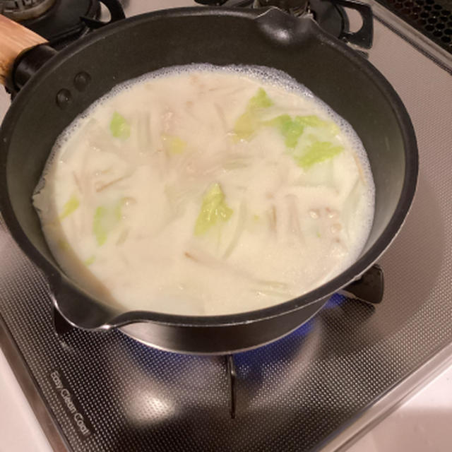 来週はやっと冬の季節に近いので、アツアツ豆乳