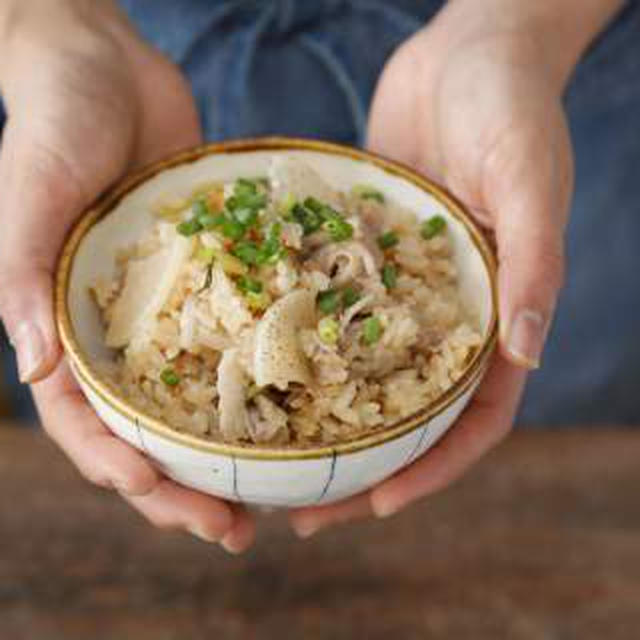 【レシピ】豚バラ大根の炊き込み中華飯