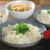 冷やしざるうどん＆たぬき丼
