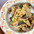 Rice Flake Stir-Fry with Black Bean Sauce