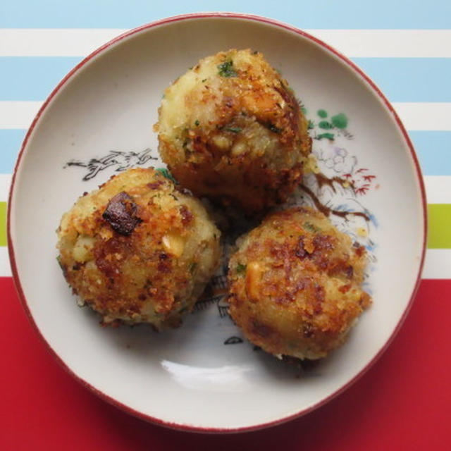 ＜イギリス料理・レシピ＞ ポテト・ボール【Potato Balls】