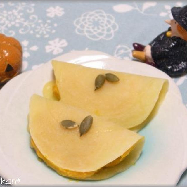 おうちでカンタン和菓子☆かぼちゃ餅