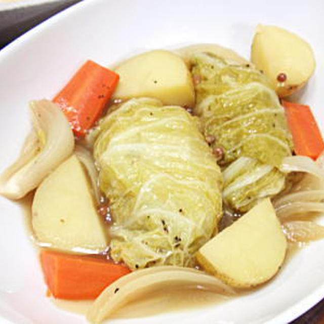 鶏むね肉で作るロール白菜（簡易レシピ付）