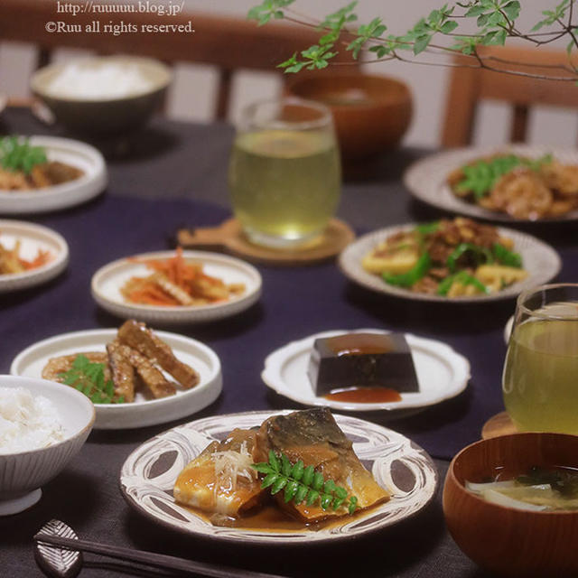 【献立】鯖味噌定食と、消え去れ鯖味噌定食の晩ご飯。～どうせなら！肉を！釣って！来い！！！～