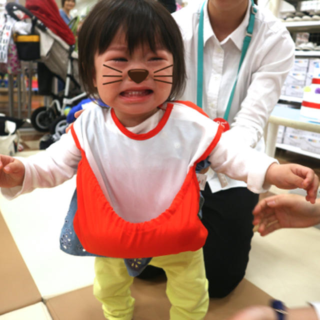 アカチャンホンポの１歳お誕生日会