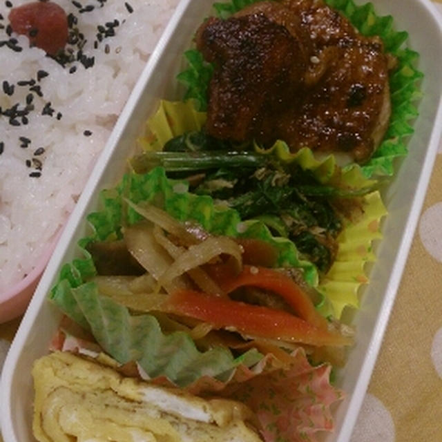 今日のお弁当