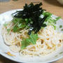 セッキーも食べれる　明太子クリームパスタ
