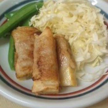 たけのこの肉巻き