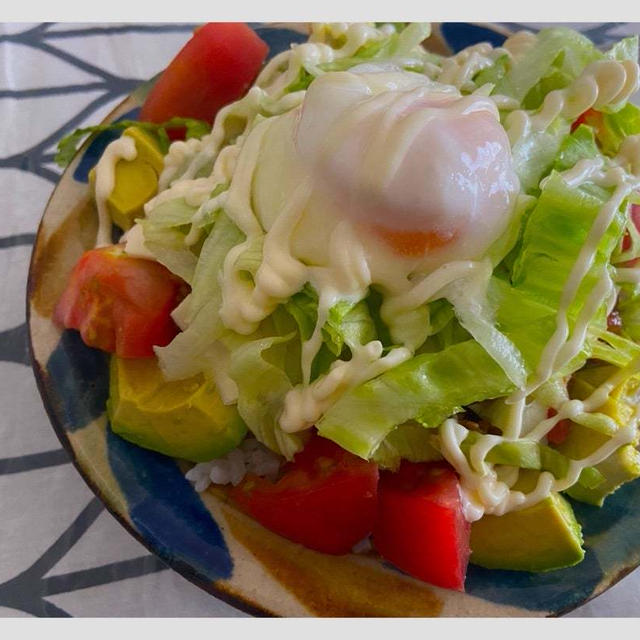 長男が作ってくれたタコライス