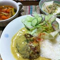 ヘルシー豚バーグカレーソース